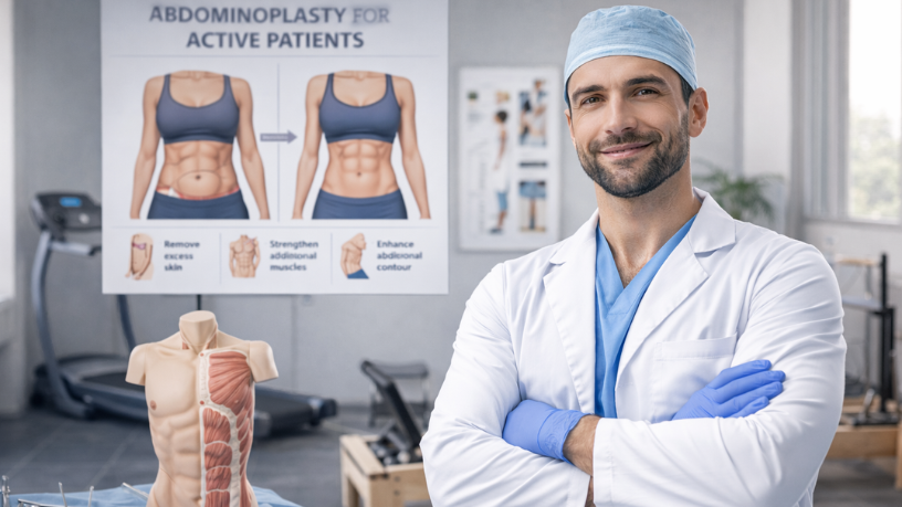 Haeckel Cabral Moraes analisa os ganhos da abdominoplastia em pacientes fisicamente ativos.